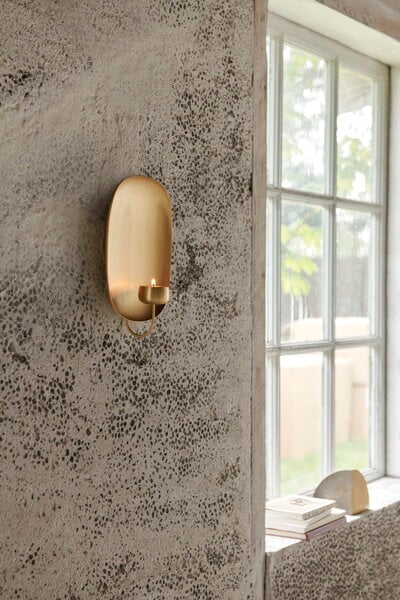 Portacandeline, Portacandela Votive AV20, ottone, Oro