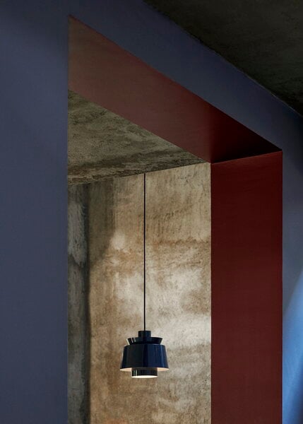 Pendant lamps, Utzon pendant JU1, steel blue, Special Edition, Blue