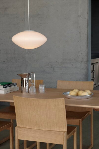 Ruokapöydät, In Between SK5 pöytä, 90x200 cm, lakattu tammi, Luonnonvärinen