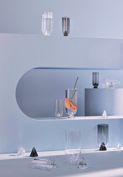 Vases, Glacies vase, L, clear, Transparent