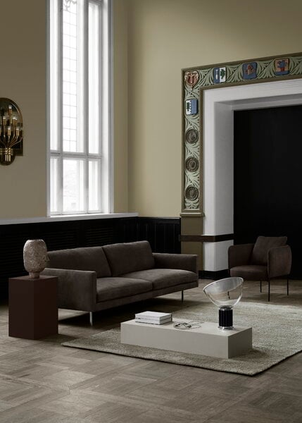 Sofas, Basel sofa, nubuck leather, Beige