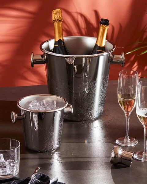 Wine & bar, Ice bucket, stainless steel, Silver