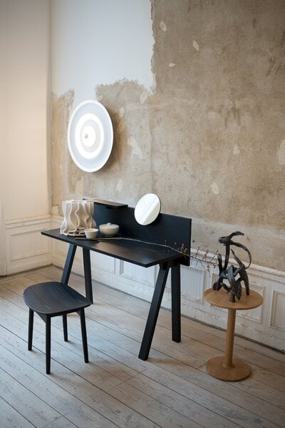 Tables de bureau, Étagère magnétique Sagyo, noir, Noir