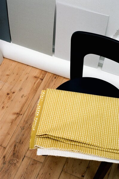 Ruokapöydän tuolit, Aalto tuoli 66, maalattu musta, Musta