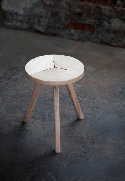 Stools, August Industry stool, ash, Natural