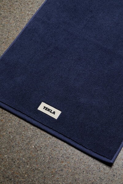 Bath rugs, Bath mat, 70 x 50 cm, navy, Blue