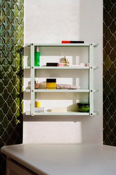 Wall shelves, Bacheca shelf, mint, Green