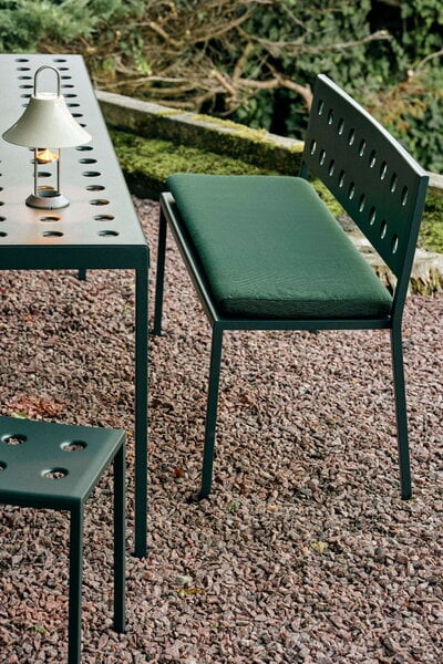 Patio tables, Balcony table, 190 x 87 cm, dark forest, Green