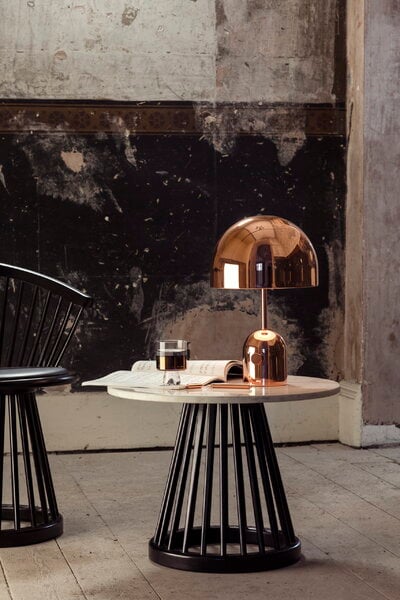 Table lamps, Bell table lamp, LED, copper, Copper