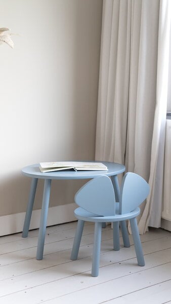 Kids' furniture, Mouse children's chair, light blue, Light blue