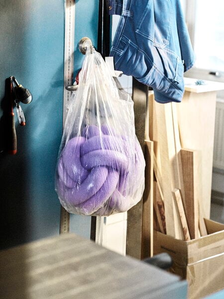 Decorative cushions, Knot cushion, lilac, Purple