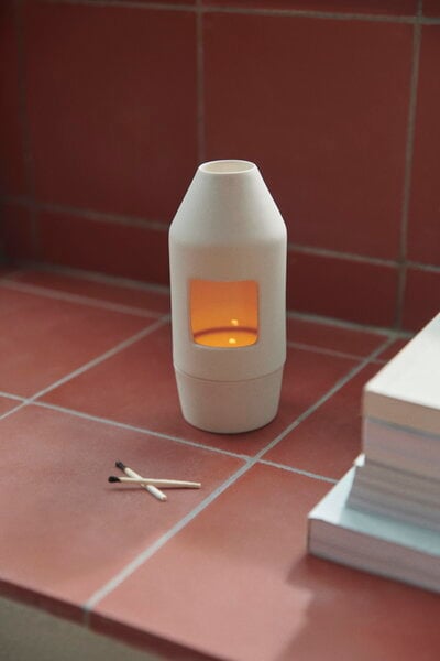 Tealight holders, Chim Chim scent diffuser, off-white, White