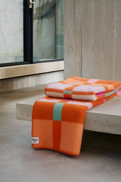 Blankets, City throw, 135 x 200 cm, orange, Multicolour