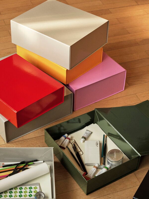 Säilyttimet, Colour Storage laatikko, M, vaaleanpunainen, Vaaleanpunainen