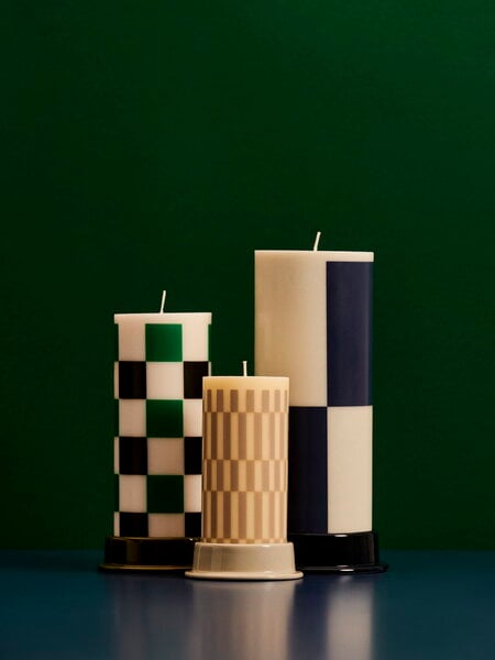 Candles, Column candle, S, cream - sand, Beige