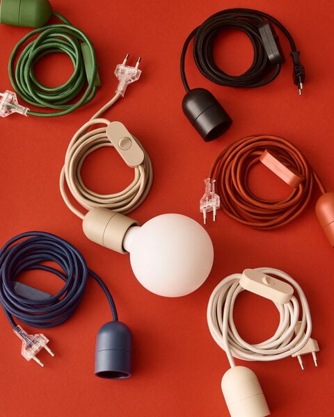 HAY Common table cord set, anthracite blue | Finnish Design Shop