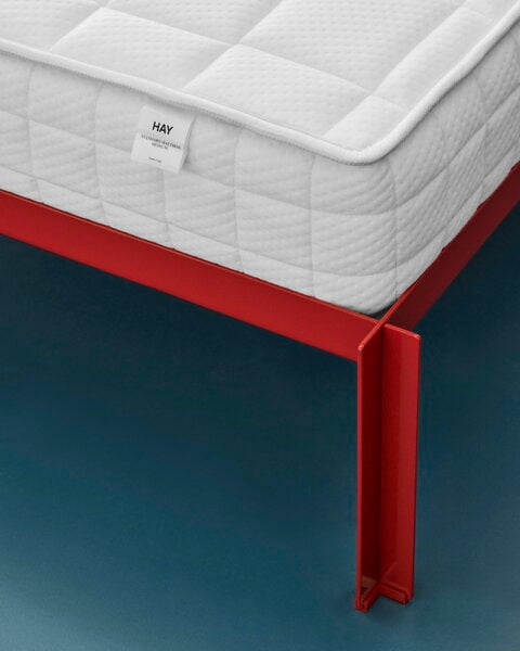 Bed frames, Connect bed, maroon red, Red