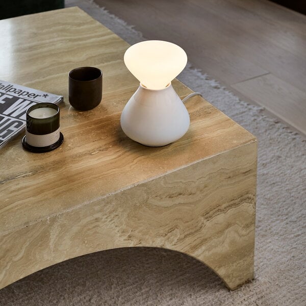 Table lamps, Reflection Noma table lamp, white, White