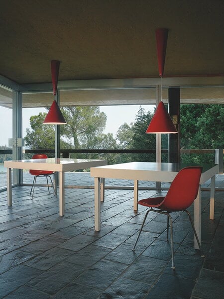 Pendant lamps, Diabolo pendant, cherry red, Red