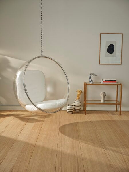 Poltrone, Sedia Bubble Chair, bianca, Bianco