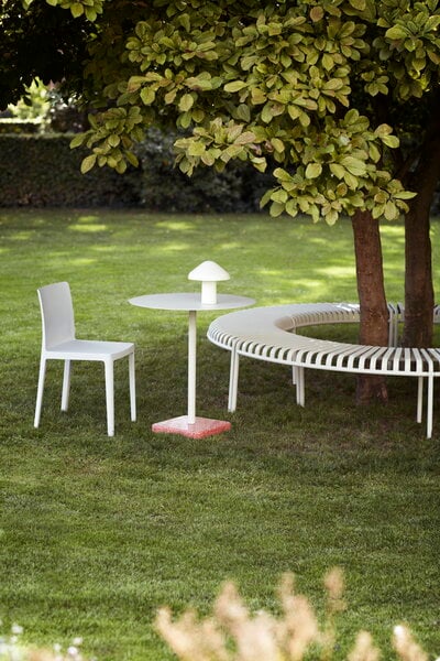 Dining chairs, Élémentaire chair, cream white, White