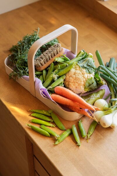 Kitchen utensils, Vegetable brush, Natural