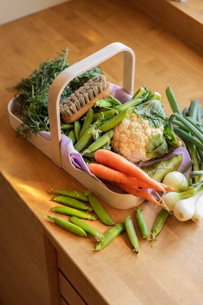 Storage containers, Koppa tray, birch, Natural