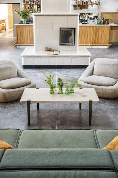 Sohvapöydät, Pöydänjalka 43 cm, 1 kpl, tummanvihreä, Vihreä