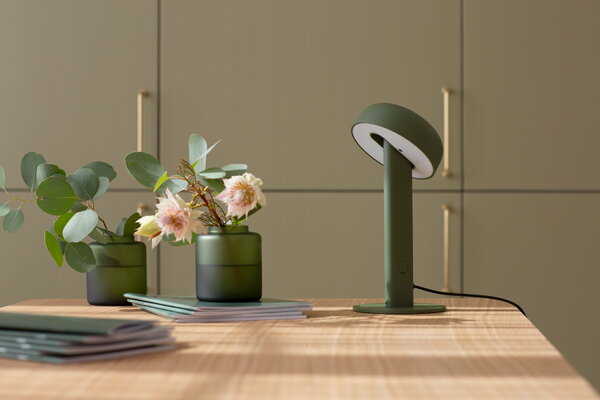 TIPTOE Nod table lamp, rosemary green | Finnish Design Shop