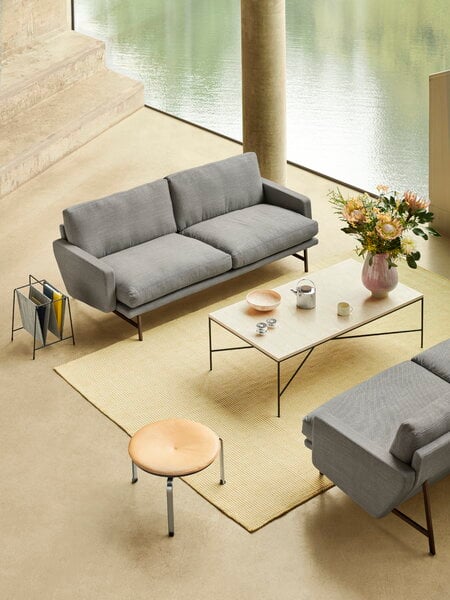 Sohvapöydät, Planner MC350 sohvapöytä, musta - Cream marmori, Musta