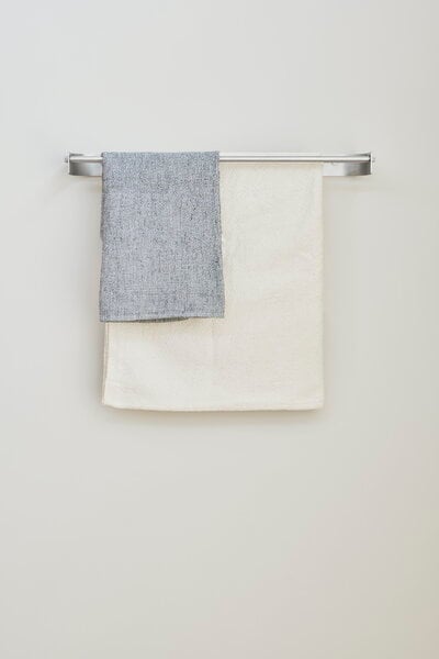 Bathroom accessories, Arc Double towel bar, steel, Silver