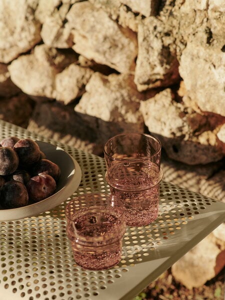 Bicchieri da acqua, Bicchieri Boya Low, 30 cl, 2 pz, malva, Viola