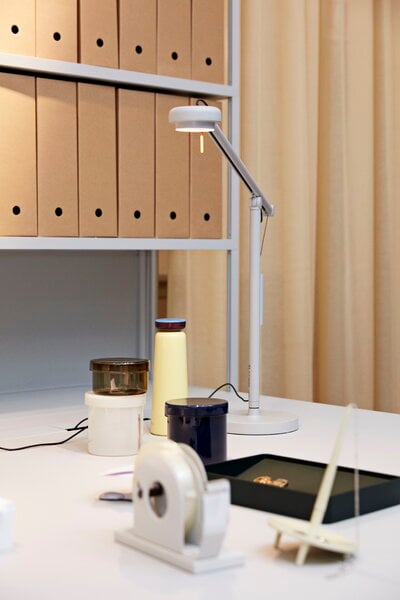 Skrivbordslampor, Fifty-Fifty Mini bordslampa, askgrå, Grå