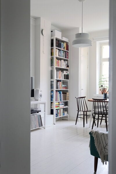 Bookcases, Classic open upright, 208 x 30 cm, white, White