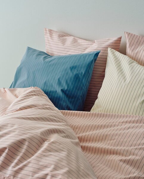 HAY Mega Dot Organic bed cover, midnight blue | Finnish Design Shop