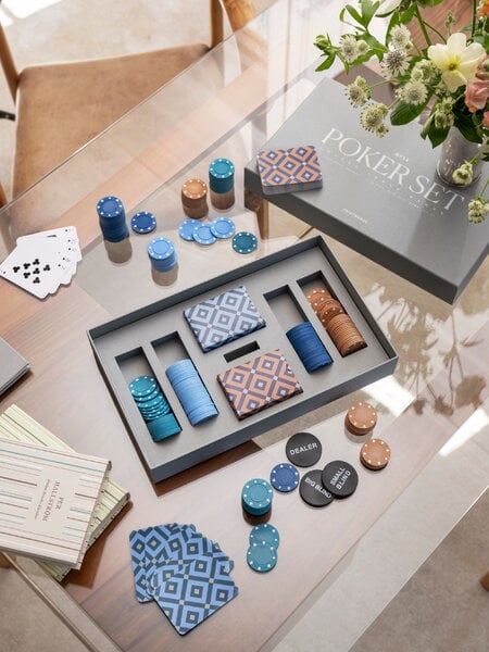 Giochi, Classic - Set da poker, Grigio