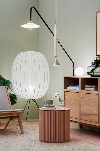 Floor lamps, Knit-Wit floor lamp 65 cm, medium, pearl white