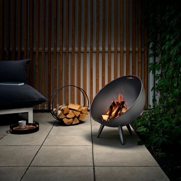 Lanterns & fire pits, FireGlobe outdoor fire pit, Black