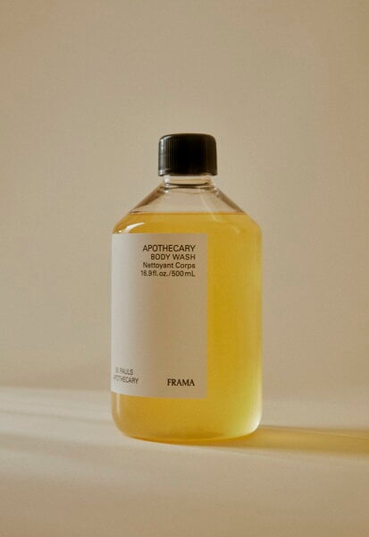 Saippuat, Apothecary suihkugeeli, täyttöpakkaus, 500 ml, Kirkas