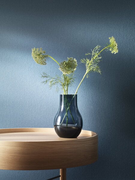 Vases, Cafu vase, medium, blue glass, Blue