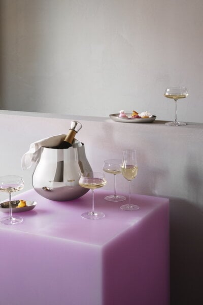 Other drinkware, Sky champagne flute, 25 cl, 6 pcs, Transparent