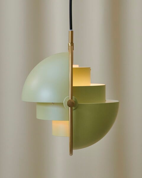 Pendelleuchten, Multi-Lite Pendelleuchte, klein, Messing - Desert Sage, Gold