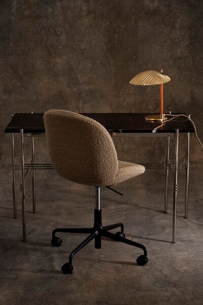 Office chairs, Beetle meeting chair w/ castors, height-adjust., Karakorum 003, Beige