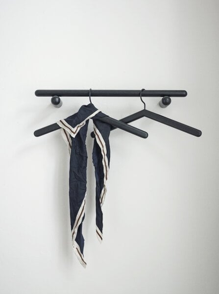 Coat hangers, Georg hanger, black, Black
