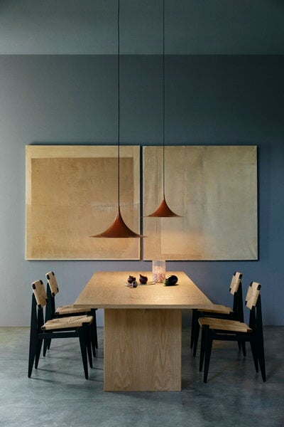 Dining tables, Private dining table, 260 x 100 cm, light stained oak, Natural