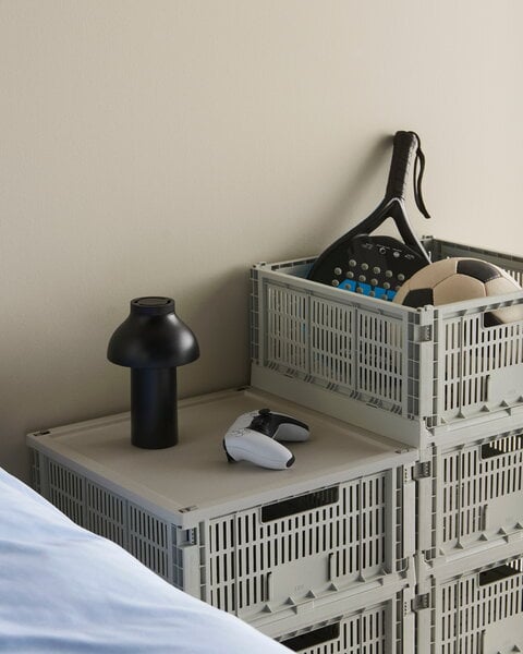家具・インテリア Colour Crate, L, recycled plastic, grey HAY Colour Crate, L Square, recycled plastic, grey | Finnish