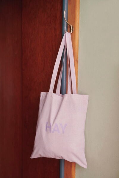 Bags, HAY Logo tote bag, lavender, Purple