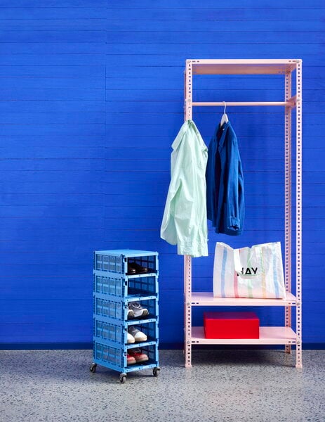 Förvaringsbehållare, Colour Crate, M, återvunnen plast, elektrisk blå, Blå
