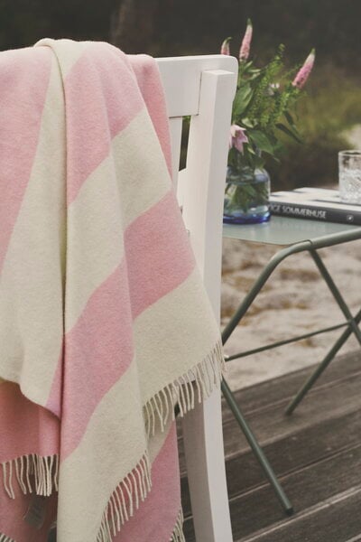 Blankets, The Sweater throw, rose, White