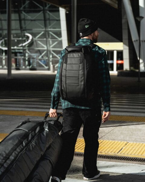 Borse e buste, Zaino Hugger, 30 L, black out, Nero